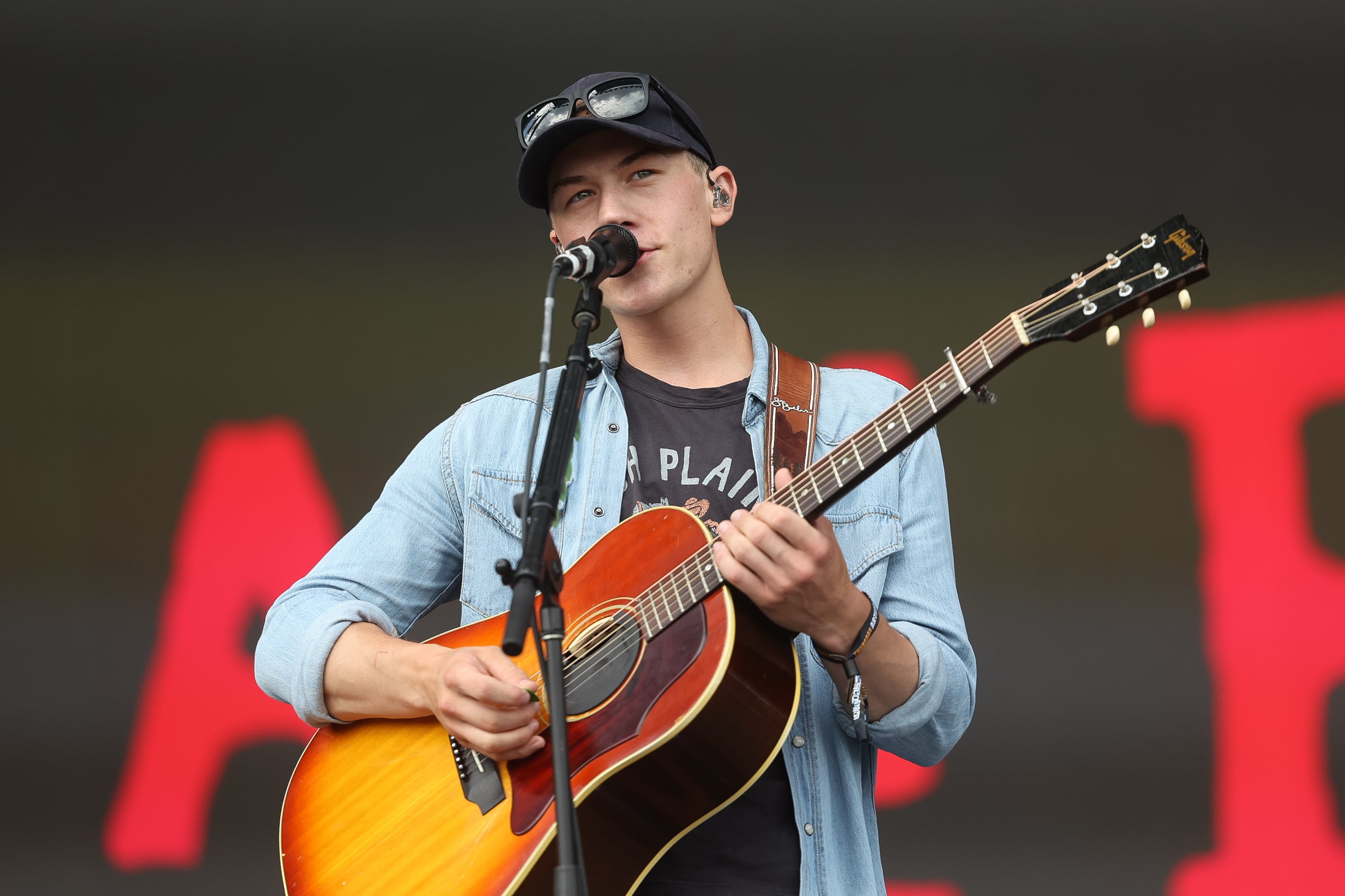 Sam Barber performs at Lollapalooza on Aug. 1, 2024 in Chicago.