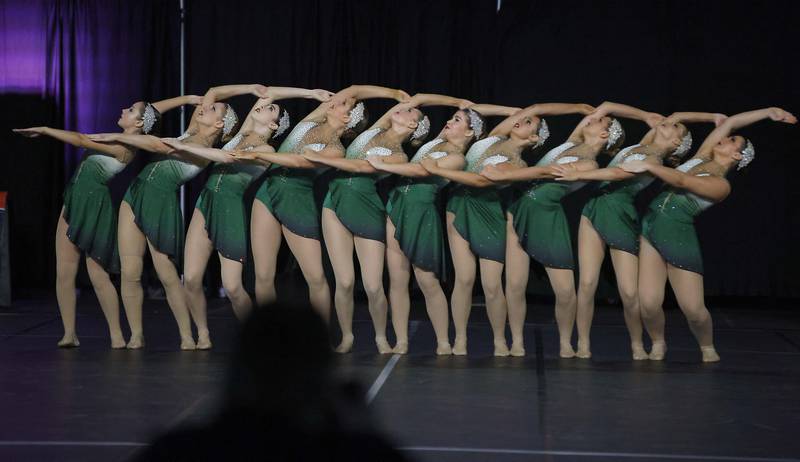 Providence Catholic competes in the IHSA 1A Competitive Dance State Finals Saturday, Jan. 27, 2024 at Grossinger Motors Arena in Bloomington.