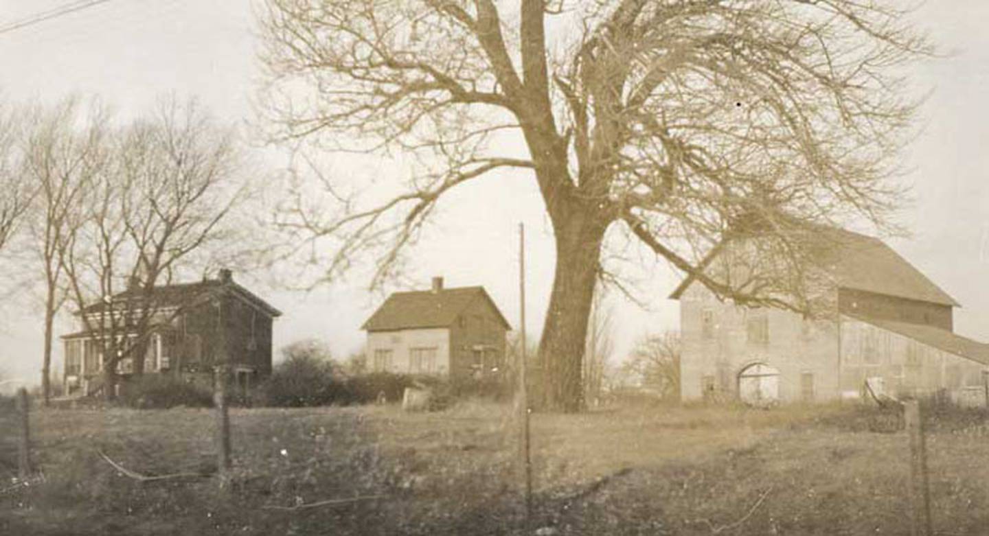 The J.F. Glidden Homestead circa 1924