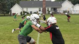 ‘Pretty relaxed’: Dwight hosts Streator for informal, rain-soaked 7-on-7