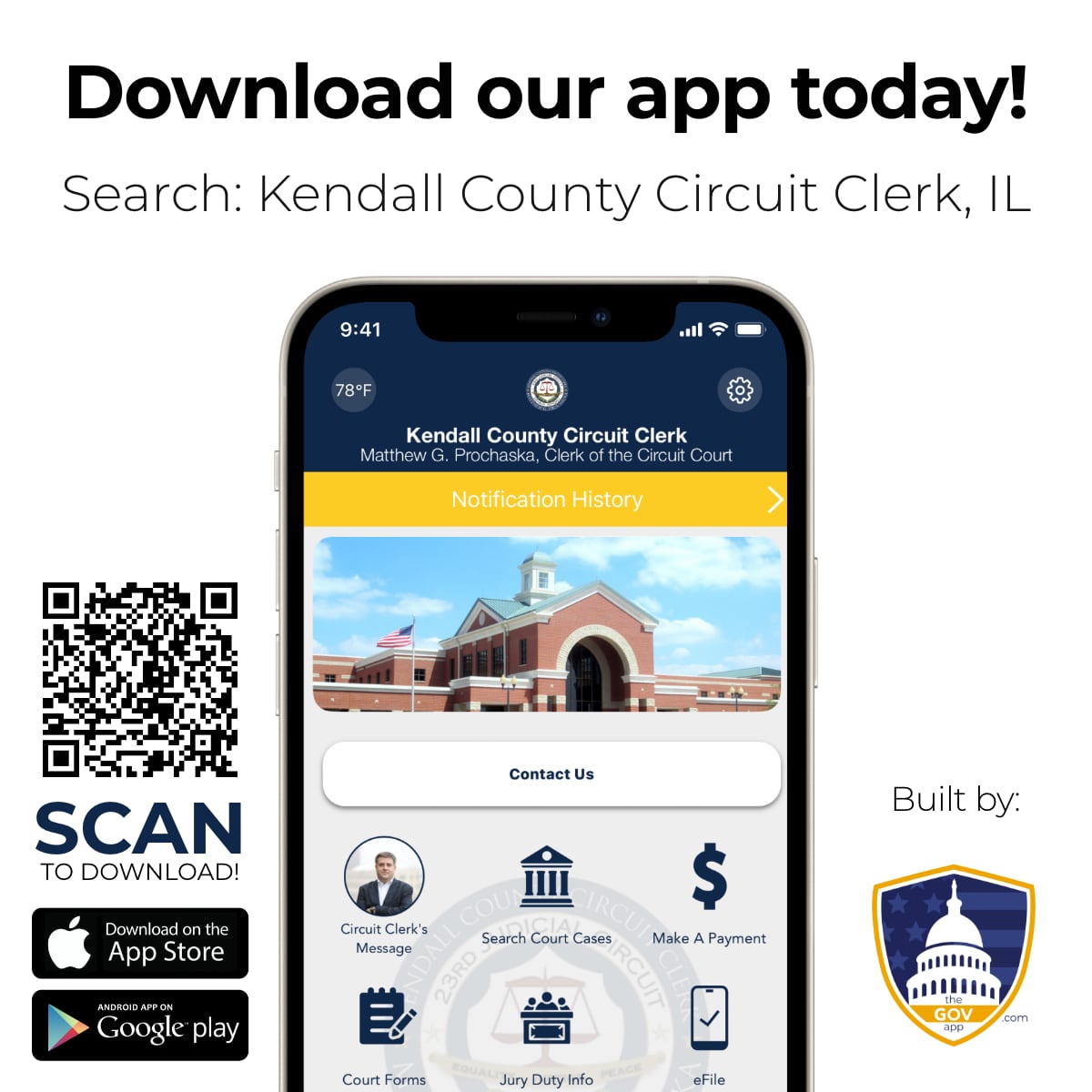 Kendall County Circuit Clerk’s Office announces new smartphone application