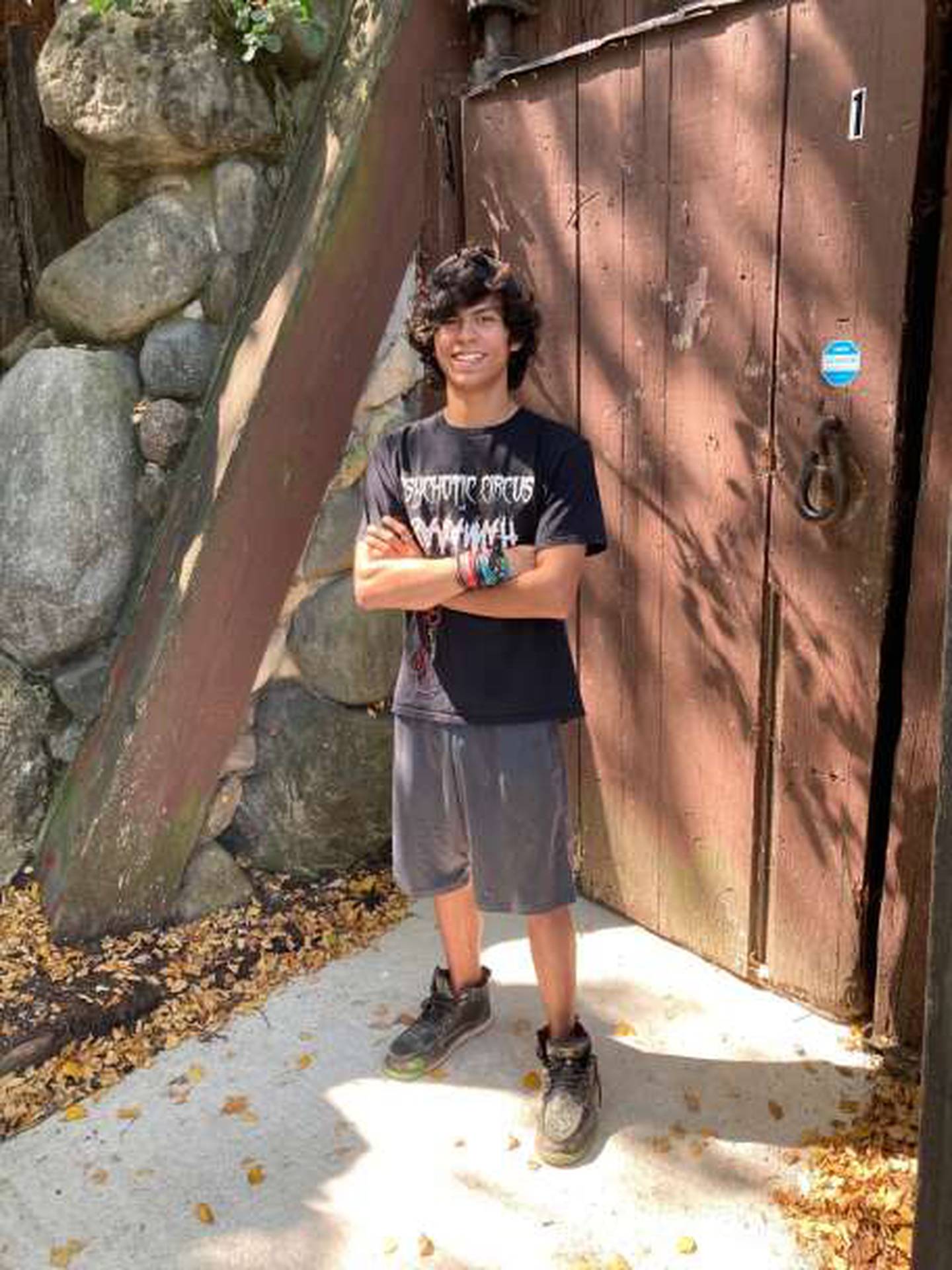 Miles McCabe, 18, will open 5 Points Haunted House Oct. 4 in the former site of Club 38 and Synergy nightclubs, at 241 W. Roosevelt Road in West Chicago.