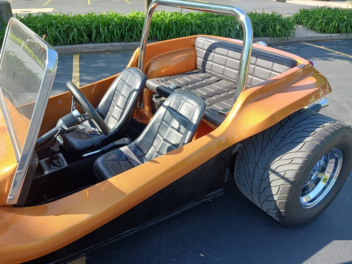 Photos by Rudy Host, Jr. - 1969 Meyers Manx Dune Buggy Rear Interior