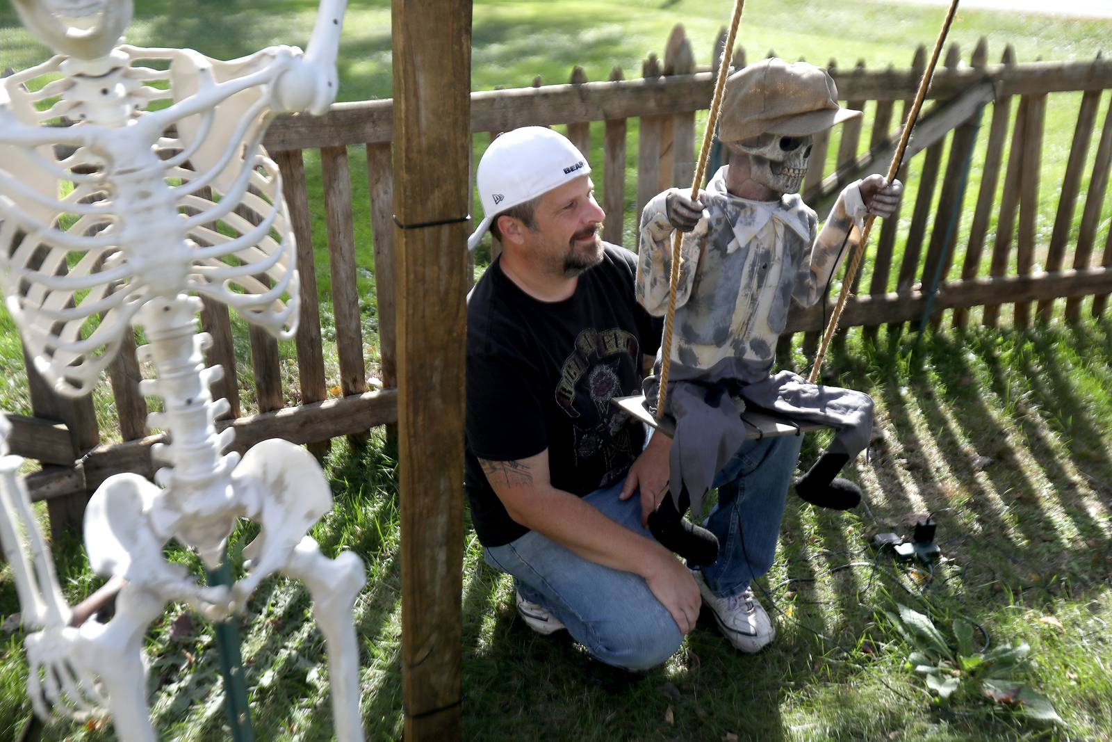 Spooky Scary Downers Grove house transformed into Halloween