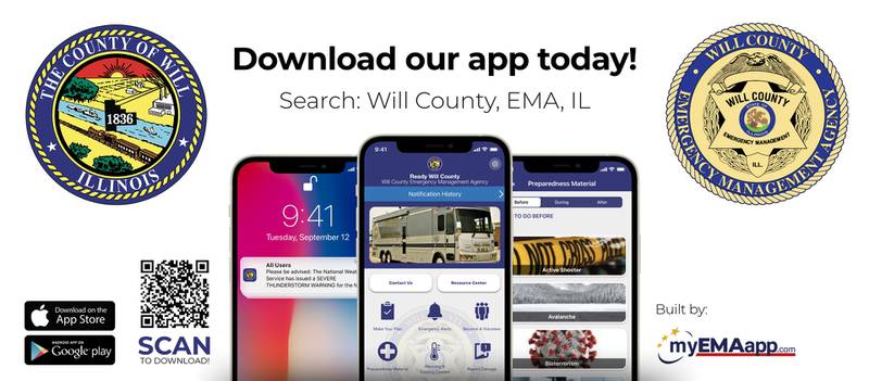 Image of "Ready Will County" app