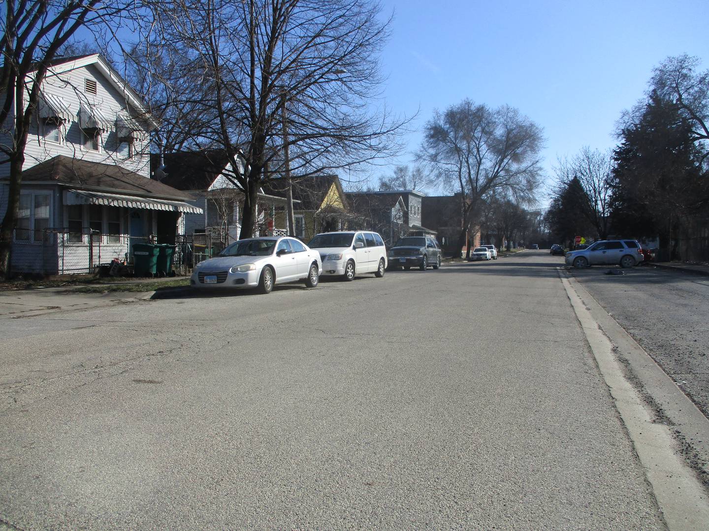 This block of South Joliet Street, which runs south of McDonough Street to Munroe Street in Joliet, will get the honorary designation Louise Coleman Drive. Feb. 25, 2024