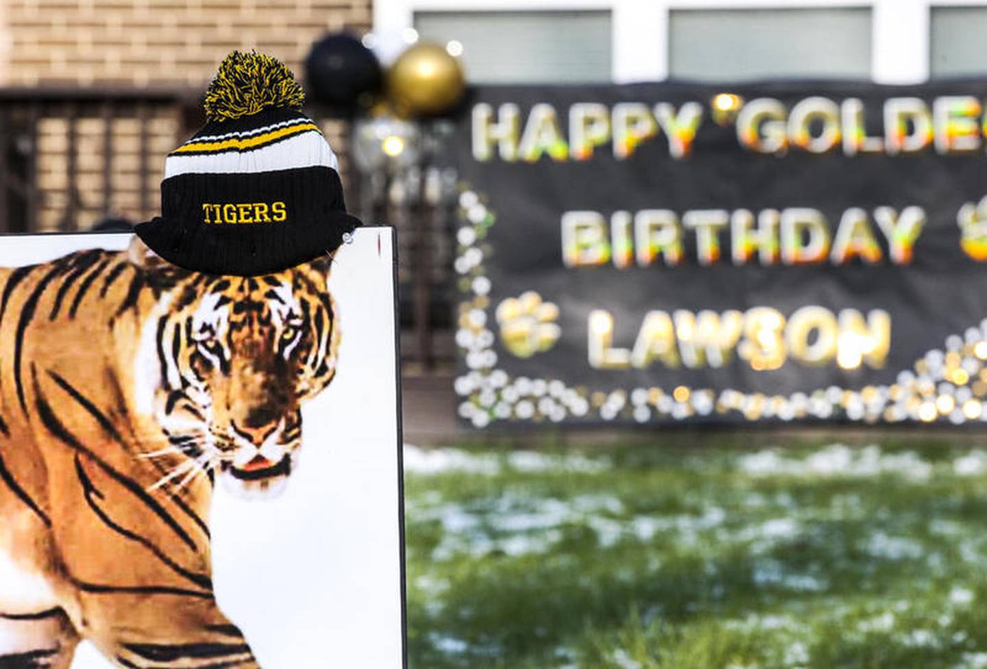 Lawson Sizemore has Charcot-Marie-Tooth disease type A, a disorder that affects the peripheral nerves.

That's why Marlene planned the parade for her son's golden birthday.

"He's a very social person," Marlene said. "I know he misses school tremendously."

However the disease, which confines Lawson to a wheelchair, has not limited his ability to play sports.