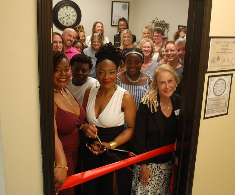 Massage By Tamiko joined the Yorkville Area Chamber of Commerce at a ribbon cutting on June 11, 2024.