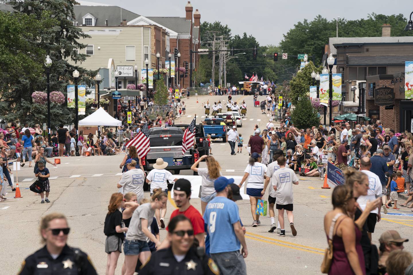 Hundreds of spectators line Green Street during the McHenry Fiesta Days Parade on Sunday, July 17, 2022 in downtown McHenry. The festival ran from July 7th to the 17th. Ryan Rayburn for Shaw Local