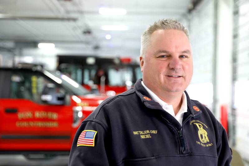 Fox River & Countryside Fire Rescue District Battalian Chief Jim Niesel.