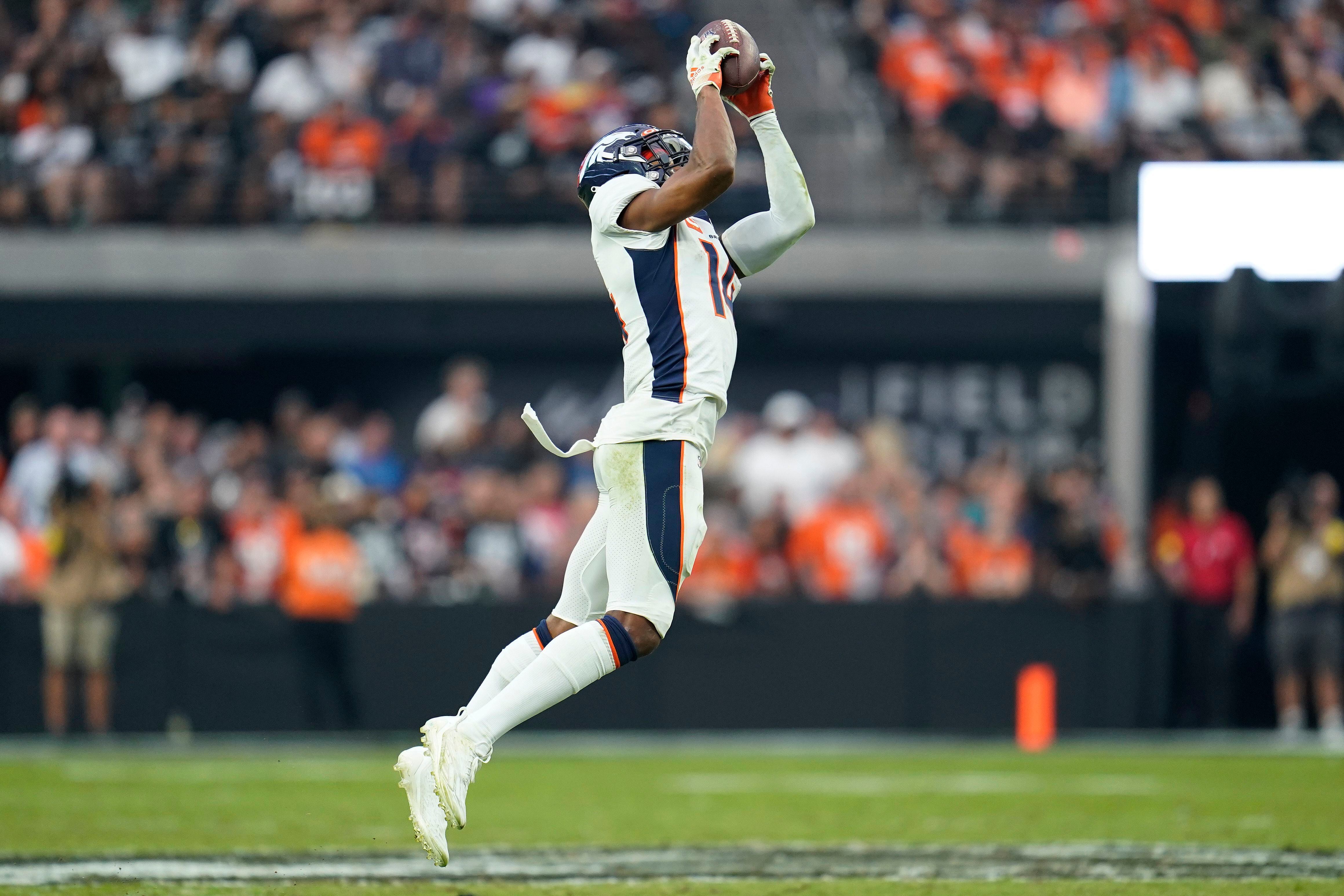 Courtland Sutton receiving yards prop, touchdown prop for Thursday