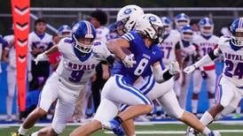 Photos: Larkin at Geneva in Week 1 football