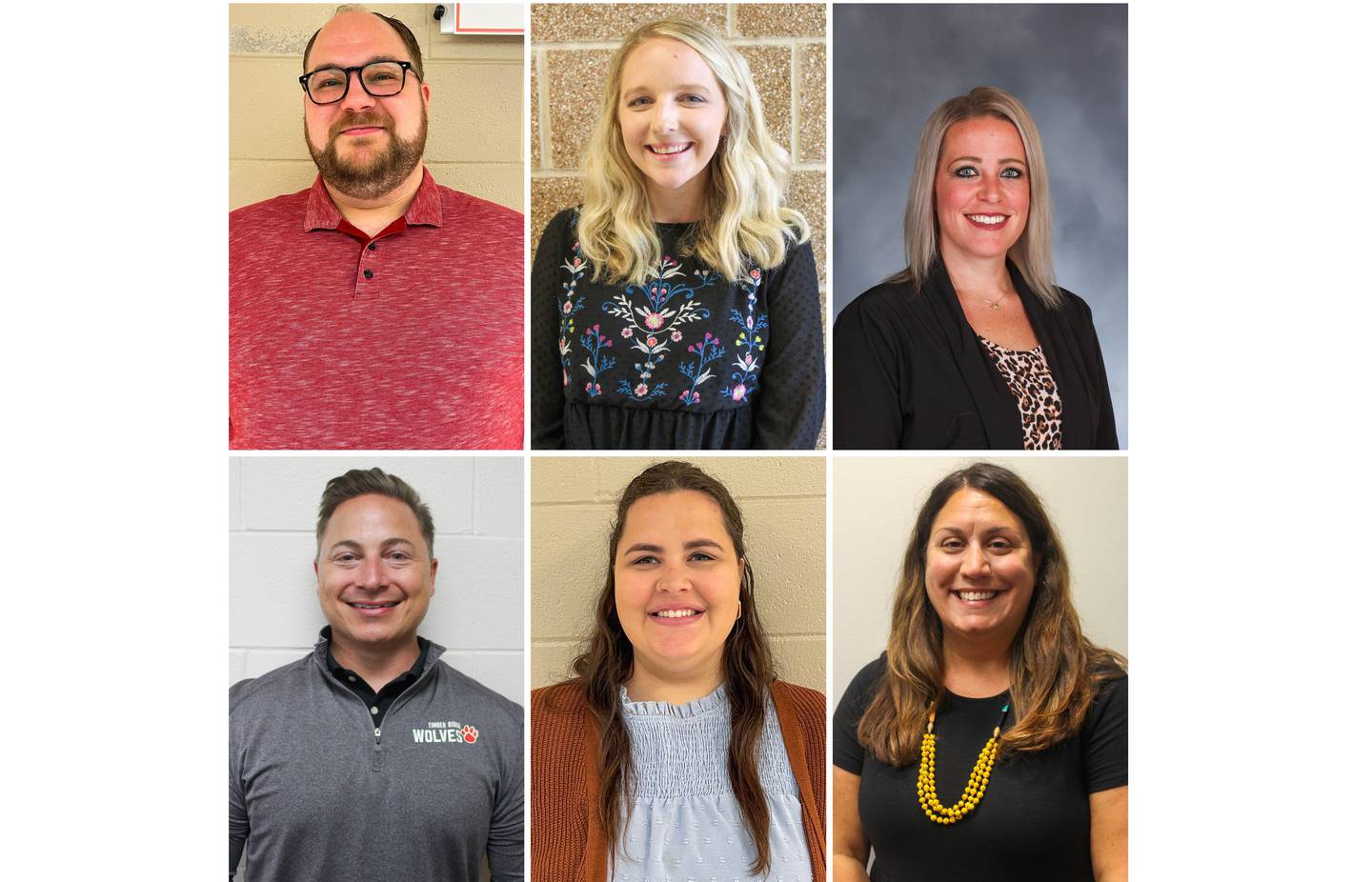 Plainfield Community Consolidated School District 202 has 14 new assistant principals for the 2023-2024 school year. Pictured top, from left, are Christopher Schroeder, Alexandria Williamson and Cassandra Conrad, and bottom, from left: Jeremy Holzer, Monica Pettway and 
Shannon McKeague.