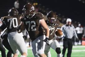 Up front: Joliet Catholic’s Jake Jakovich leads experienced offensive line