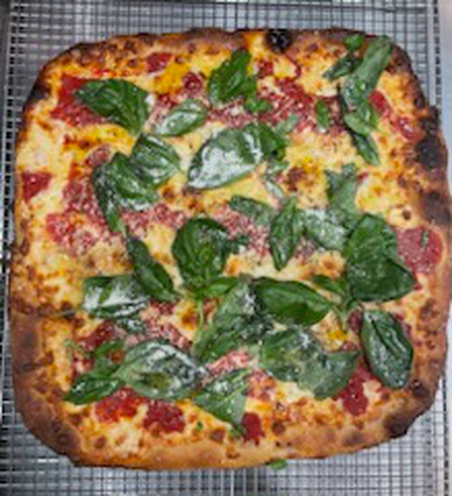 A grandma pizza – the type a traditional Italian grandma in New York would make in her own oven with a square pan. Nemec Brothers Pizzeria, 317 W. State St., Geneva, will open on Friday offering New York style pizza, as well as a grandma pizza. The pie which is made with tomato sauce, fresh mozzarella, garlic, oregano, basil, parmesan and olive oil.