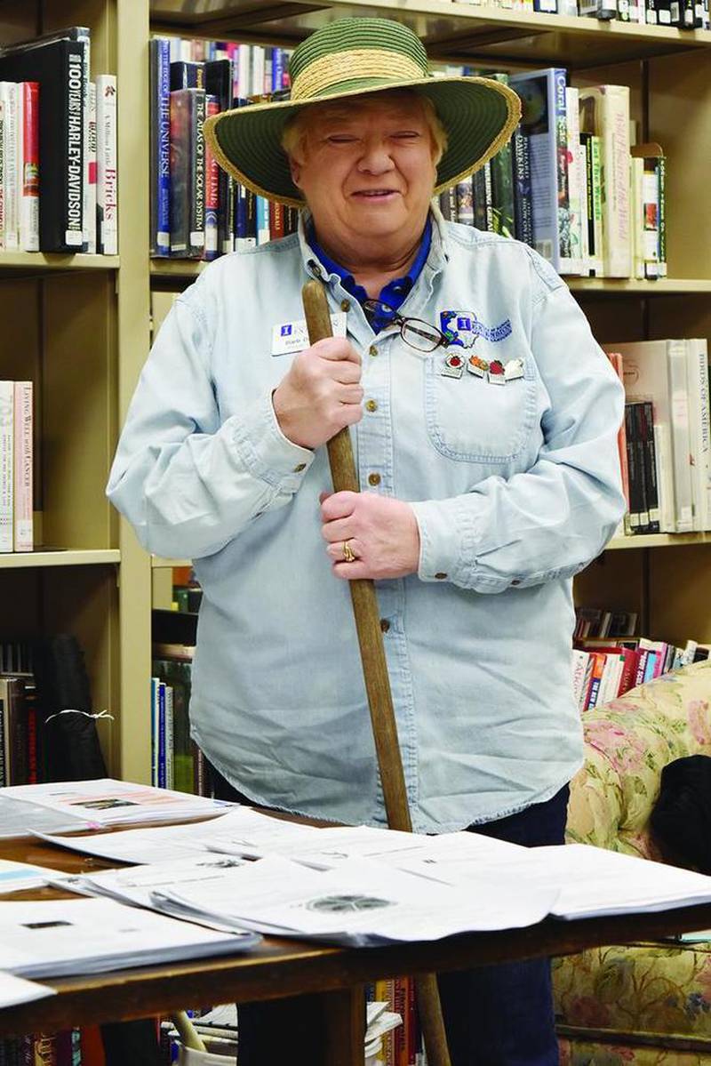 Barb Dahlbach of the University of Illinois Extension' Healthy Gardening program put on a program for area gardening enthusiasts as part of the "From Seeds to Harvest" program.