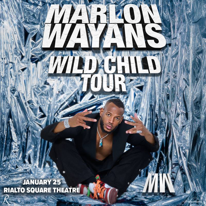 Comedian Marlon Wayans' Sept. 22, 2024 performance at the Rialto Square Theatre has been rescheduled for Saturday, Jan. 25, 2025.