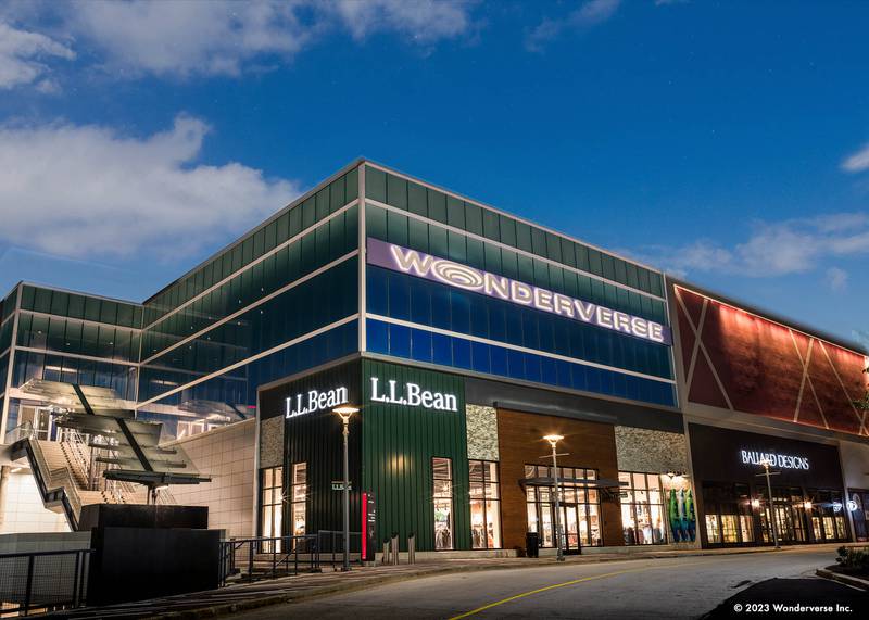 Sony Pictures Entertainment's first immersive entertainment destination, Wonderverse, has opened at Oak Brook Center.