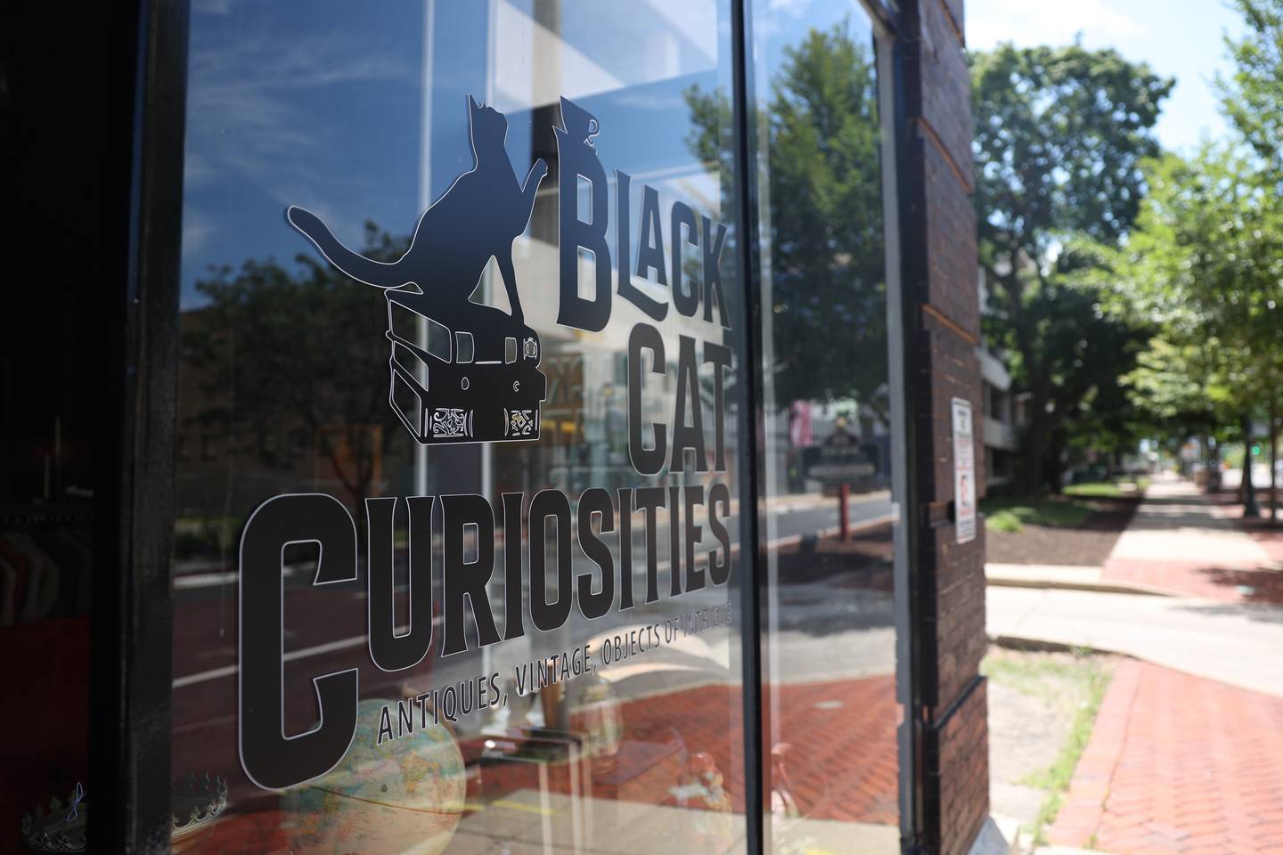 Black Cat Curiosities, in downtown Joliet, featuring all things vintage and antiques will be opening mid August.