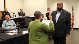Andre Powell sworn in as DeKalb 5th Ward alderman 