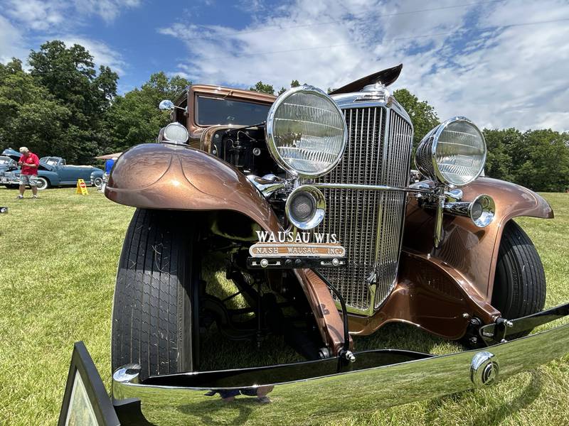 This 1932 Nash 1096 Ambassador 4-door sedan, owned by the Lentz family of Tratford, Pennsylvania, was one of the vintage cars at the Nashional Car Show, held at the Stronghold Camp & Retreat Center on Saturday, June 29, 2024.