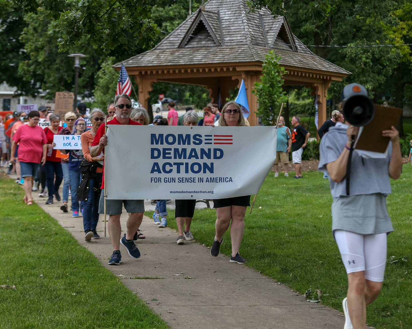 Participants start their during the March for Lives rally and march. June 11, 2022