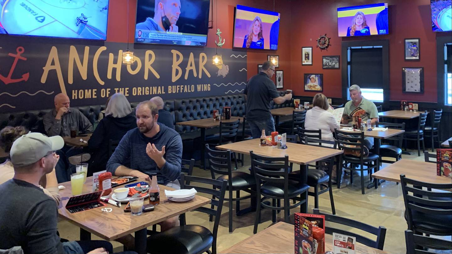 Anchor Bar, credited with inventing the original buffalo wings, opens