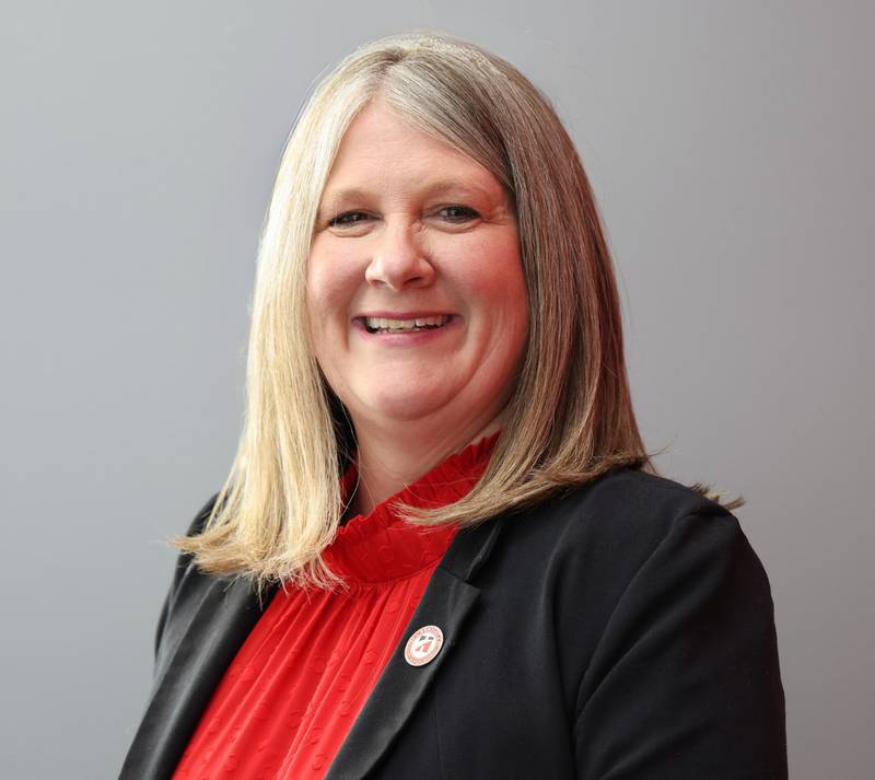 Jessica Lombard was named superintendent of Huntley School District 158 on Feb. 8, 2024. She is a Huntley High School graduate and had been serving as interim superintendent.