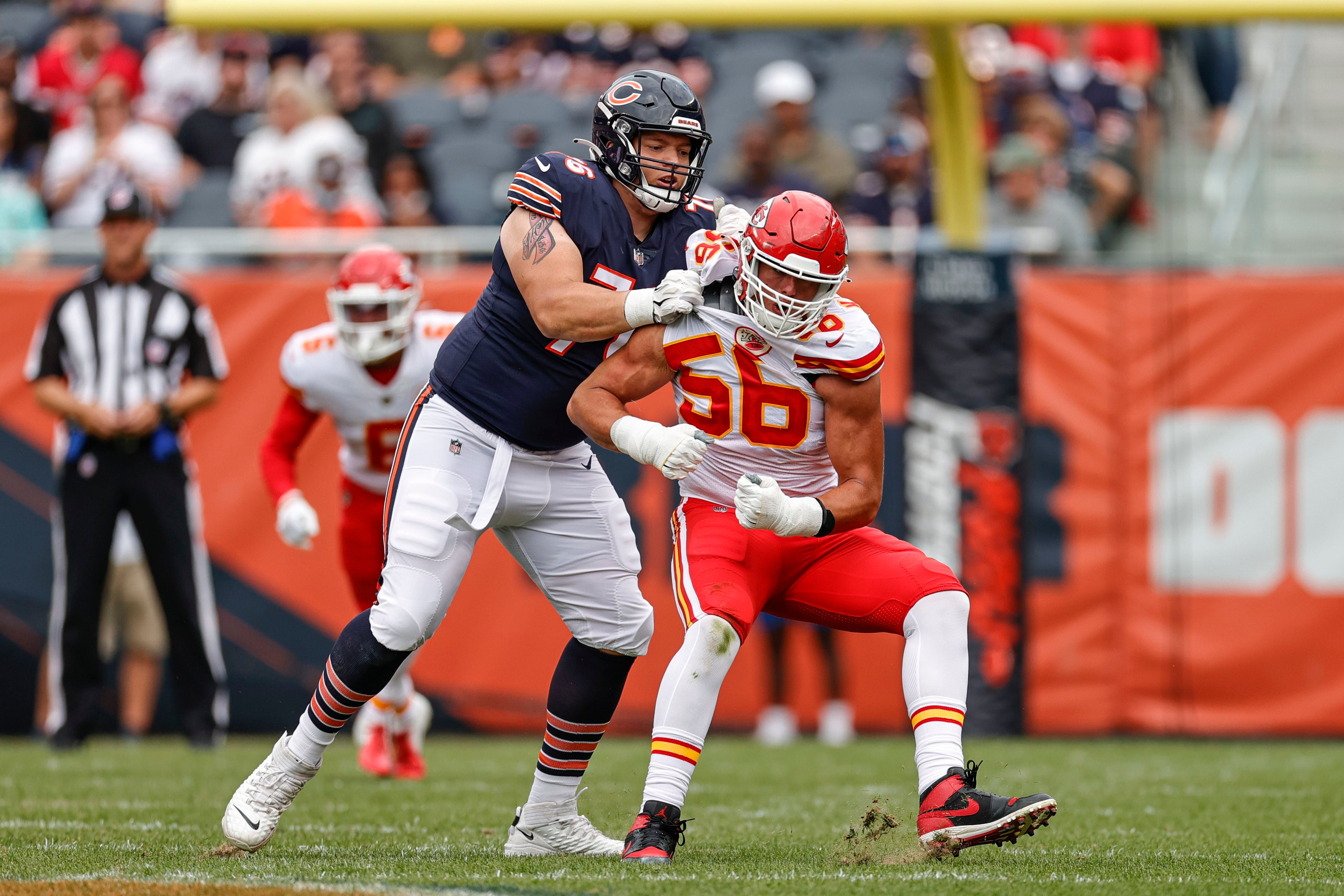 Bears linemen are committed to improvement — and showed it at OL  Masterminds