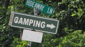 Police investigating residential burglary at campground