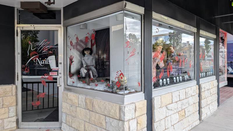 The Nail Inn & School of Cosmetology was the first place winner for the Joliet City Center Partnership’s 3rd Annual Disguise Downtown Decorating Contest.