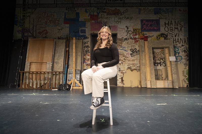 Dixon High School senior Molly Oliver has appeared in many plays and musicals since her fifth grade debut.