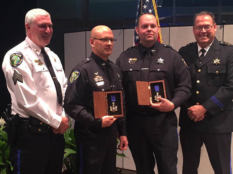 Oswego police officers receive Medal of Honor awards Shaw Local