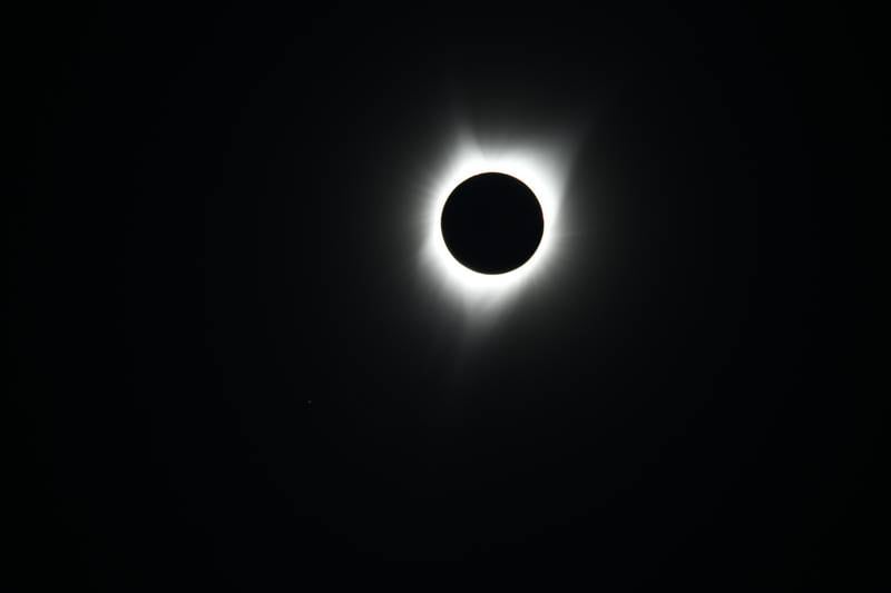 The total solar eclipse on Aug. 21, 2017.