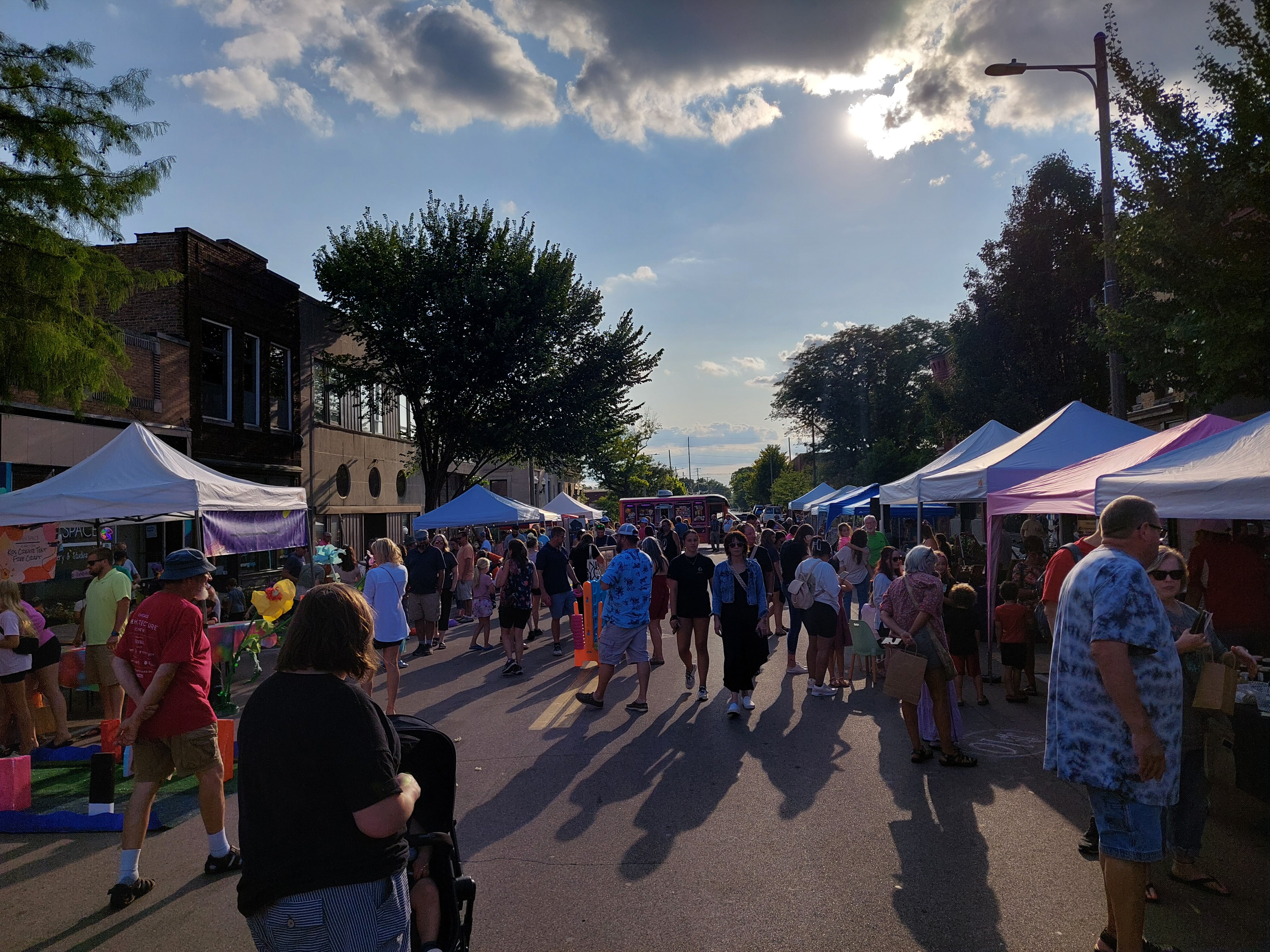 A crowd makes its way from vendor to vendor at the Third Friday Artisan Market on Saturday, July 20, 2024, in downtown Ottawa.