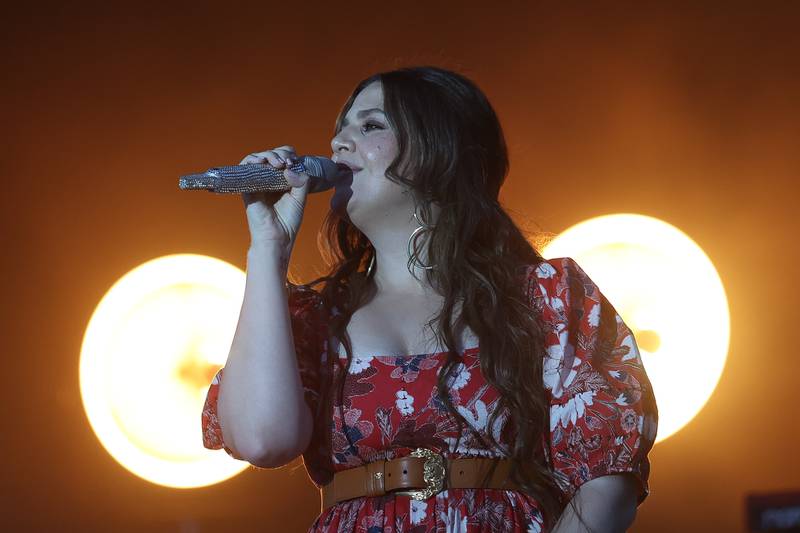 Hillary Scott of Lady A performs at the Taste of Joliet on Saturday, June 22, 2024 at Joliet Memorial Stadium.