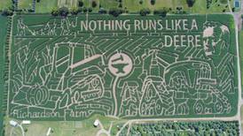 Richardson’s corn maze honors ag icon John Deere this year