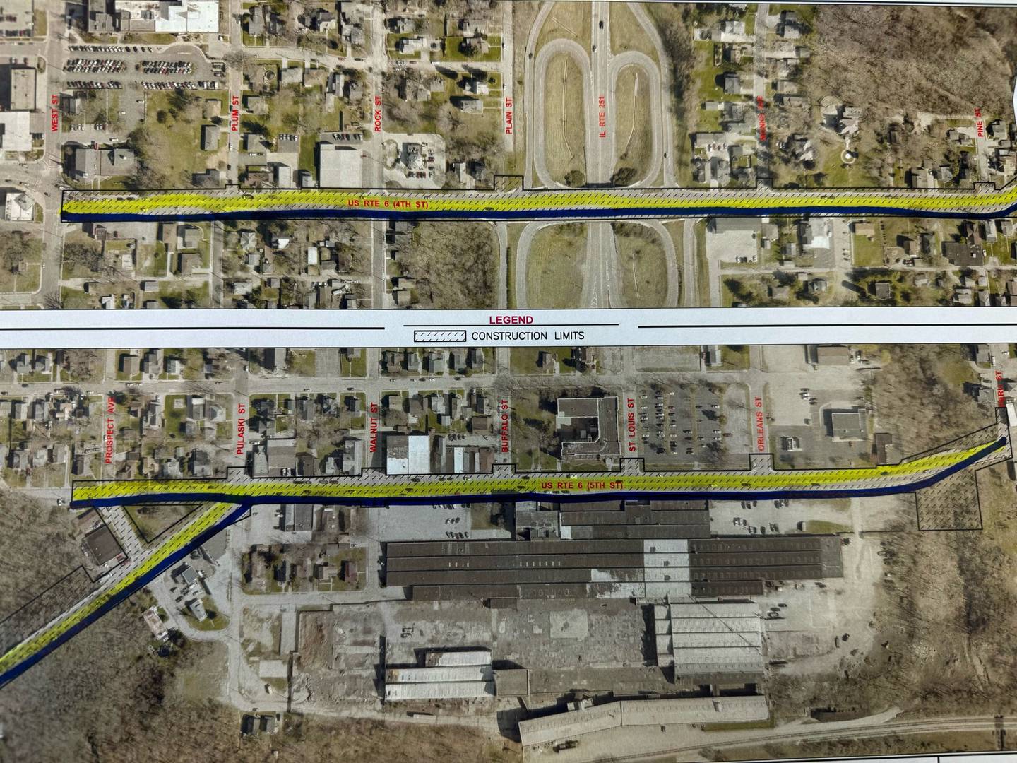 Construction from the east of West Street to Westclox for U.S. 6 water main improvements and sewer separation in Peru will begin this spring, according to the Department of Engineering and Zoning.