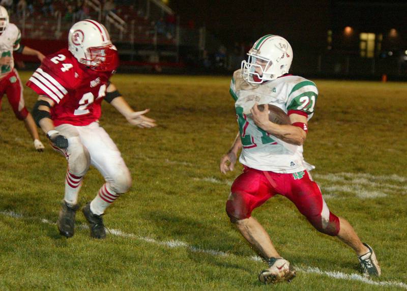 L-P and Ottawa play football in 2004.