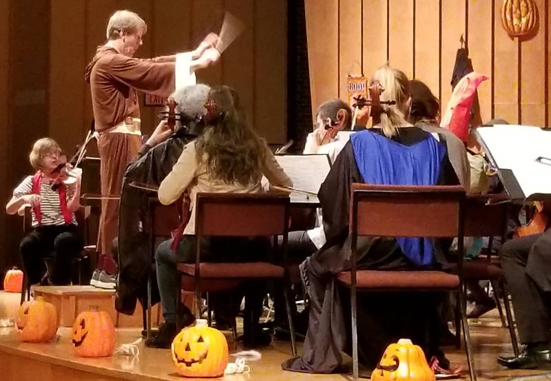 The Kishwaukee Symphony Orchestra's Halloween concert