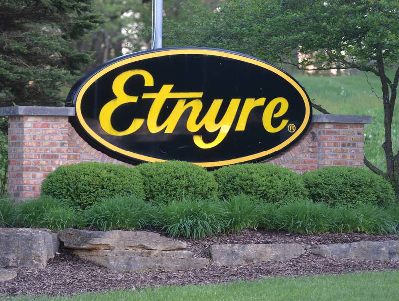 The E.D.. Etnyre plant is located on Daysville Road, east of Oregon.