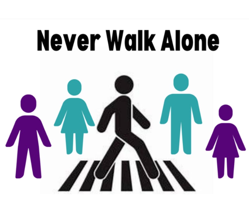 Never Walk Alone event is hosted by the McHenry County Suicide Prevention Task Force and takes place Sept. 28, 28, 2024.