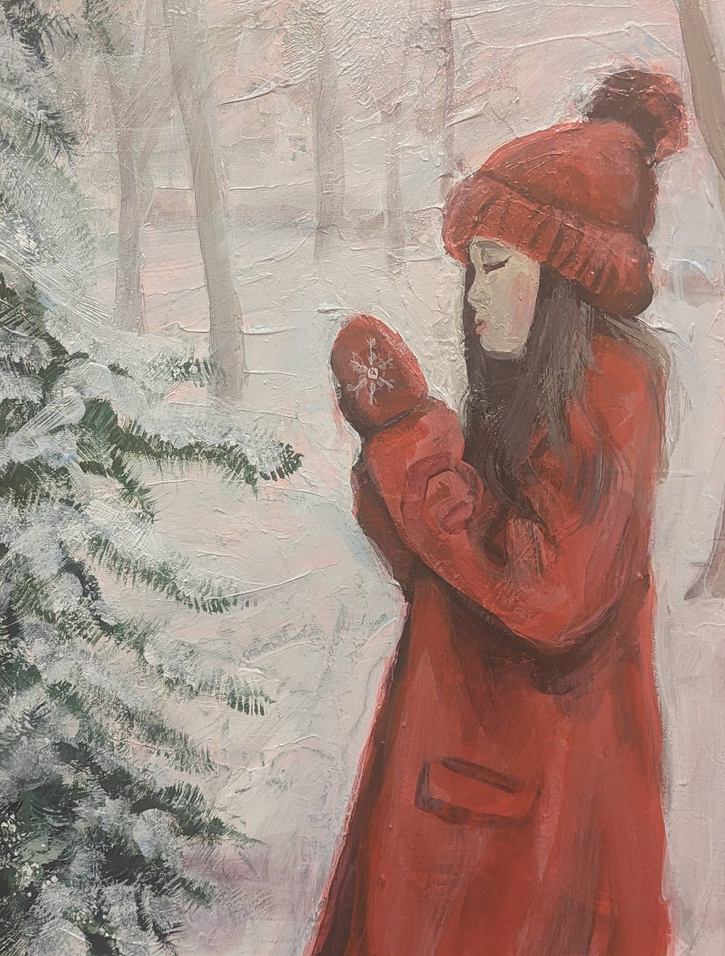 The Next Picture Show gallery in Dixon, where the exhibition “Winter Scenes and Holiday Dreams” is on display through Jan. 9.