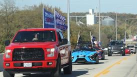 Photos: Trump Caravan drives through Illinois Valley towns