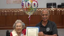 York Township honors centenarian Jane Harwart