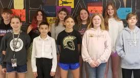 Sycamore Middle School names April students of the month