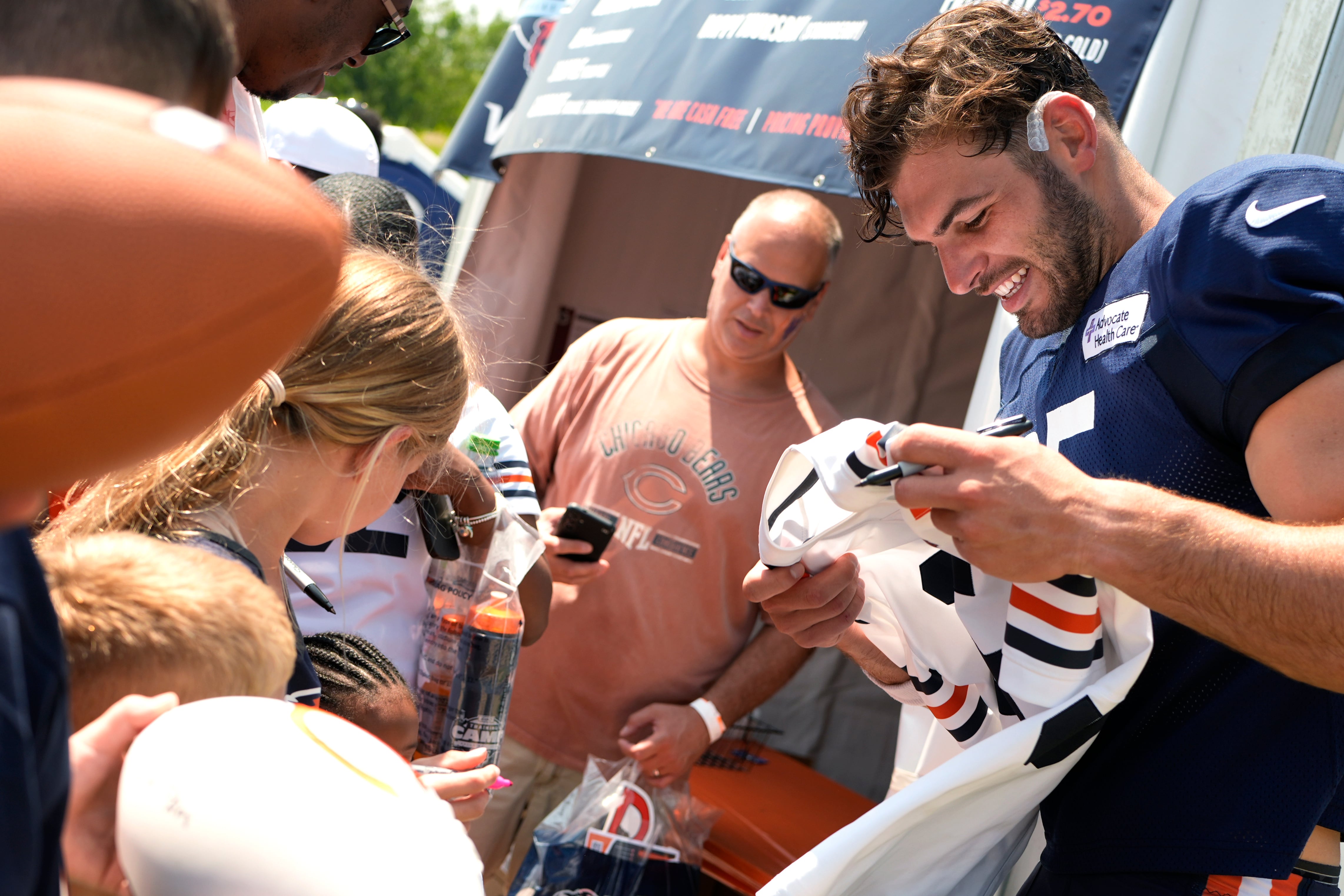 Chicago Bears training camp news: Cole Kmet reflects on Hall of Fame visit