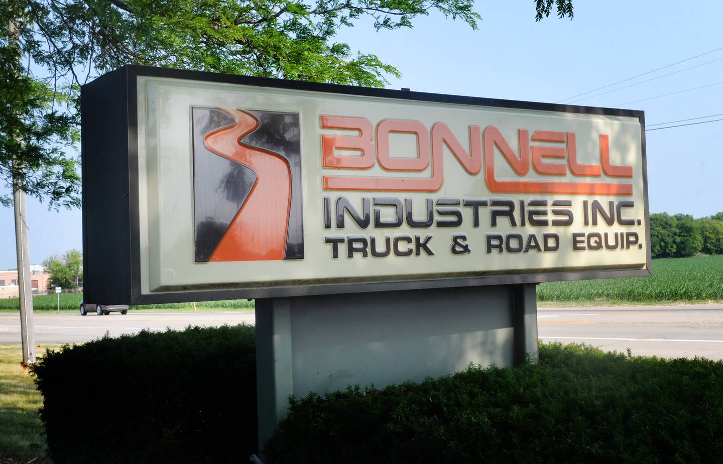 Bonnell Industries Inc., is currently located on Franklin Grove Road, east of Dixon.