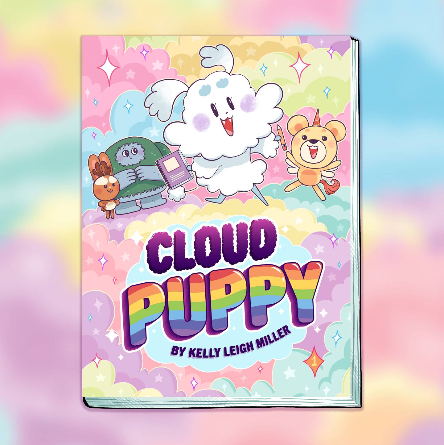 Children's author and illustrator Kelly Leigh Miller's best-selling graphic novel "Cloud Puppy" spent nine-weeks on the Indie Bestsellers list.