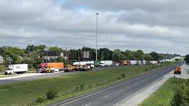  I-55 south of Joliet shut down by storm damage, traffic being rerouted